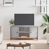 Image de vidaXL Armoire TV Gris Sonoma 100x40x50 cm Bois composite - Meuble TV - Armoires TV - Support TV - Meubles TV