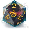 Image de Kostka D20 Liquid Core Eye of the Oracle 50mm - CritStones