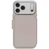 Image de Étui Folio pour iPhone 17 Pro Max MagSafe en Cuir avec Coque Détachable Beige - Neuf