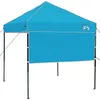 Image de vidaXL, tente de pavillon, 194 x 194 x 251 cm, bleu, tissu
