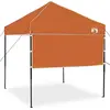 Image de vidaXL, tente de pavillon, 194 x 194 x 251 cm, orange, tissu