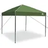 Image de vidaXL Tente pavillon verte 243 x 243 x 251 cm Tissu