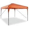 Image de vidaXL Tente de jardin 290 x 290 x 251 cm, couleur orange, en tissu