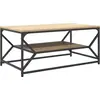 Image de vidaXL Table basse en chêne Sonoma 90 x 50 x 40 cm