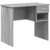 Image de Bureau vidaXL Sonoma gris 90 x 49 x 75 cm en aggloméré