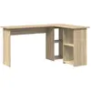 Image de vidaXL Bureau Chêne Sonoma 142 x 102 x 73 cm Bois composite