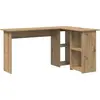 Image de vidaXL Bureau Artisan-Chêne 142 x 102 x 73 cm Bois composite