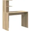 Image de vidaXL Bureau Chêne Sonoma 102 x 50 x 124 cm Bois composite
