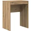 Image de Bureau vidaXL en chêne Artisan 60 x 40 x 76 cm
