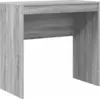 Image de vidaXL Bureau gris Sonoma 80 x 40 x 76 cm