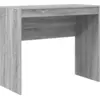Image de vidaXL Bureau gris Sonoma 90 x 40 x 76 cm