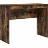 Image de vidaXL Bureau Chêne fumé 100 x 40 x 76 cm