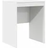Image de vidaXL Bureau blanc 60 x 50 x 76 cm