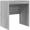 Image de vidaXL Bureau gris Sonoma 70 x 50 x 76 cm