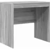 Image de vidaXL Bureau gris Sonoma 80 x 50 x 76 cm