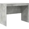 Image de Bureau vidaXL en béton gris 100 x 50 x 76 cm