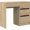 Image de vidaXL Bureau Chêne Sonoma 90 x 37,5 x 75 cm Bois composite