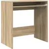 Image de vidaXL Bureau Chêne Sonoma 77,5 x 43 x 79 cm Matériau dérivé du bois