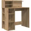Image de vidaXL Bureau Artisan-Chêne 90 x 48 x 101,5 cm Bois composite