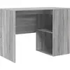Image de vidaXL Bureau gris Sonoma 102 x 50 x 75 cm Bois composite