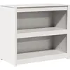 Image de Armoire de cuisine vidaXL MEPPEL, blanche, 106 x 55 x 92 cm, en pin massif