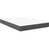 Image de vidaXL Matelas de lit avec matelas Gris 140 x 200 cm Tissu
