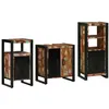 Image de Vidaxl Bathroom Furniture Set With Drawer 3 Pcs Solid Reclaim Wood