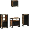 Image de Vidaxl Ensemble De Mobilier De Salle De Bain 4 Pièces
