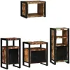 Image de Vidaxl Ensemble De Mobilier De Salle De Bain 4 Pcs Bois Recyclé Solide