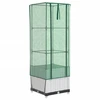 Image de vidaXL Lit surélevé avec serre aspect rotin 40x40x139 cm