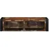 Image de vidaXL Armoire TV Multicolore 80x30x25 cm Vieux bois massif