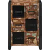 Image de vidaXL Buffet 50x35x70 cm Vieux bois massif