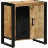 Image de vidaXL Armoire de salle de bain Marron 55 x 35 x 60 cm Bois massif Mango