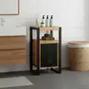 Image de vidaXL Armoire de salle de bain Marron 40 x 35 x 75 cm Bois massif Mango