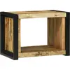 Image de vidaXL Meuble mural de rangement marron 55 x 35 x 40 cm en bois massif de manguier