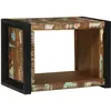 Image de Vidaxl Wall Cube With Storage Brown 55 X 35 X 40 Cm Solid Reclaim Wood