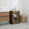 Image de vidaXL Armoire de salle de bain Marron 40 x 30 x 60 cm Bois massif Mango