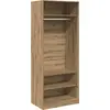 Image de vidaXL Armoire Artisan-Chêne 80x50x200 cm Bois composite