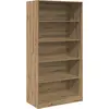 Image de vidaXL Armoire Artisan-Chêne 100x50x200 cm Bois composite