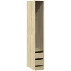 Image de vidaXL Armoire Chêne Sonoma 30x50x200 cm Bois composite