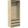 Image de vidaXL Armoire Chêne Sonoma 80x50x200 cm Bois composite