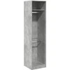 Image de vidaXL Armoire gris béton 50x50x200 cm Bois composite