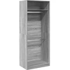 Image de vidaXL Armoire Gris Sonoma 80x50x200 cm Bois composite