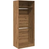 Image de vidaXL Armoire Artisan-Chêne 80x50x200 cm Bois composite