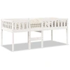 Image de vidaXL Lit d'enfant sans matelas blanc 90x190 cm pin massif