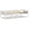 Image de vidaXL Lit d'enfant sans matelas blanc 90x190 cm pin massif