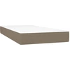 Image de Matelas à poches pour enfants, Taupe, 80X160 Cm, tissu Lumarko