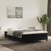 Image de Matelas à poches, Noir, 140X220X20 Cm, velours Lumarko