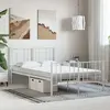 Image de vidaXL Matelas mousse Blanc 120x210 cm 7 zones dureté 20 ILD