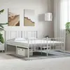 Image de vidaXL Matelas mousse Blanc 200x220 cm 7 zones dureté 20 ILD